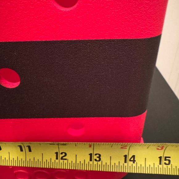 Santa Christmas Red Bogg Bag Original Large Waterproof Rubber Tote - Picture 11 of 12